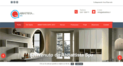 Desktop Screenshot of abbattista.it